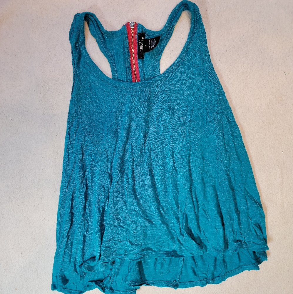 Rue21 Medium Blue Tank Top